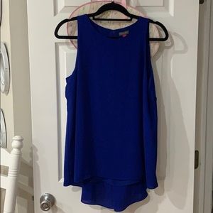 Royal blue blouse